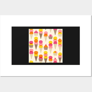 Ice Cream on a Summer Day Posters and Art